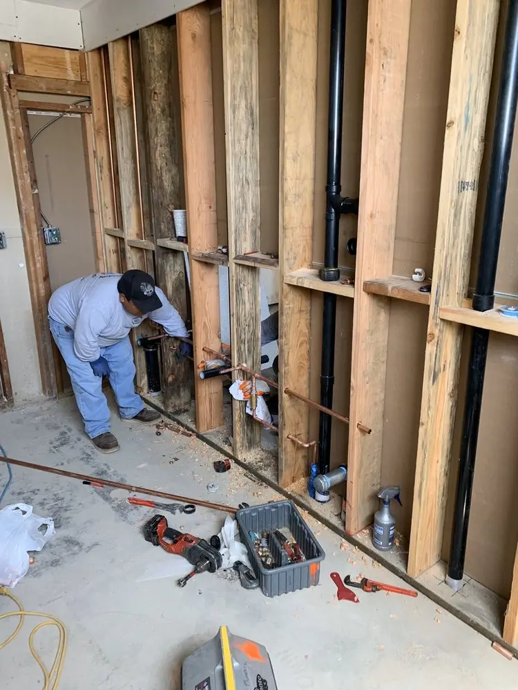 Commercial rough-in plumbing for Commercial Plumbing in Lexington Glen